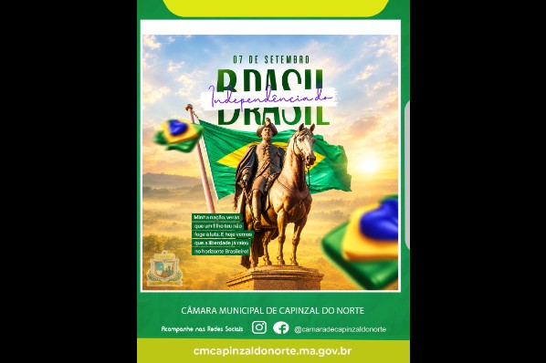 7 de setembro dia da independência do brasil.07\09\2026